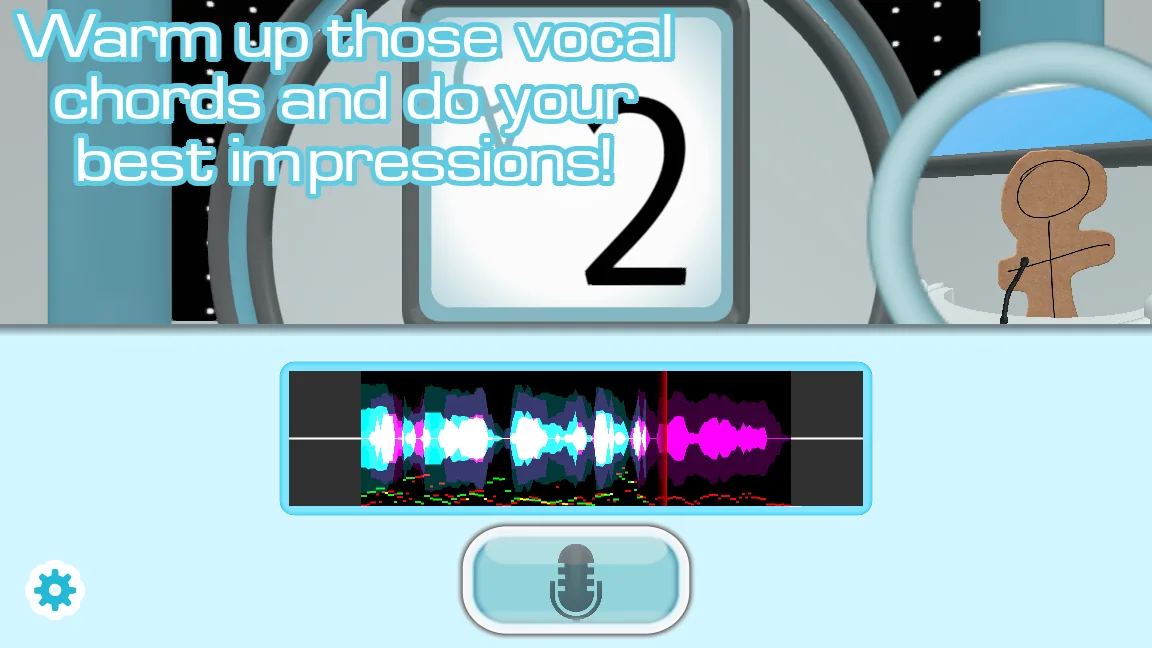 The Choicer Voicer recording waveform used as the browser challenge poster